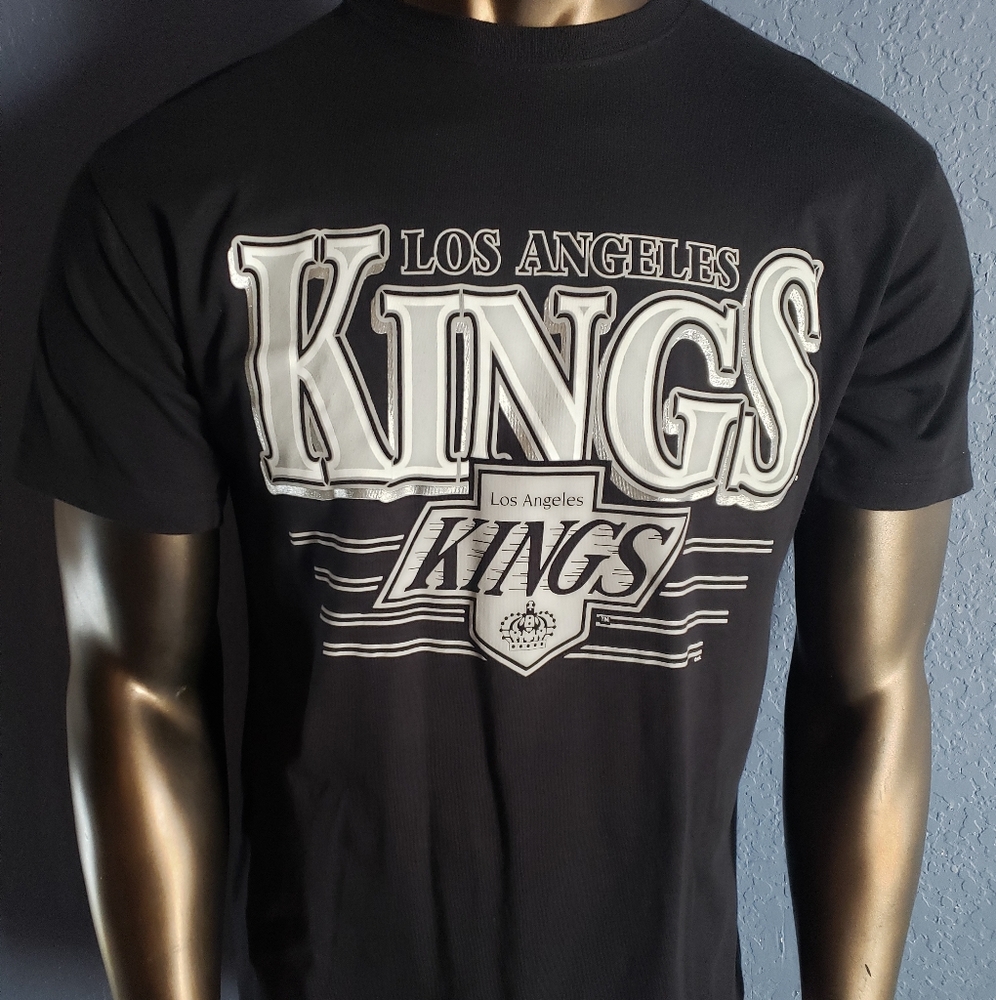 Mitchell & Ness Men's Medium Black LA Kings Shirt